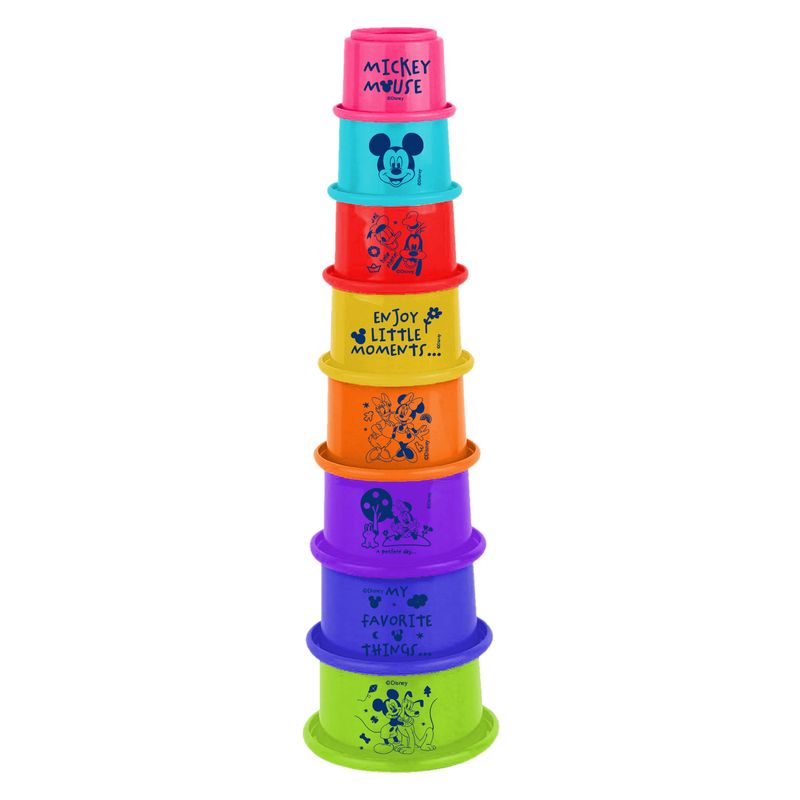 DISNEY - Vasos Apilables Con Números Disney Baby