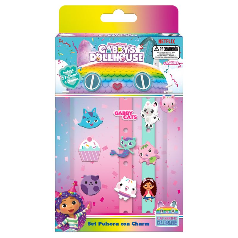 LA CASA DE GABBY - Set Pulseras Personalizables 9 Piezas La Casa De Gabby