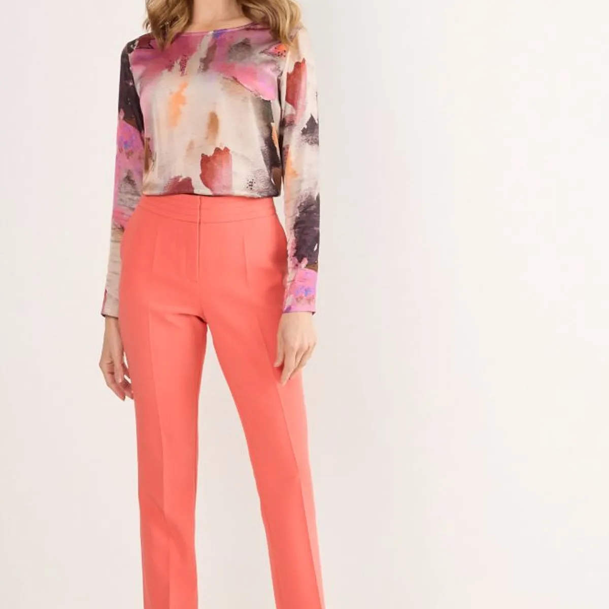 MA GRIFFE - Pantalon Mujer Coral Magriffe