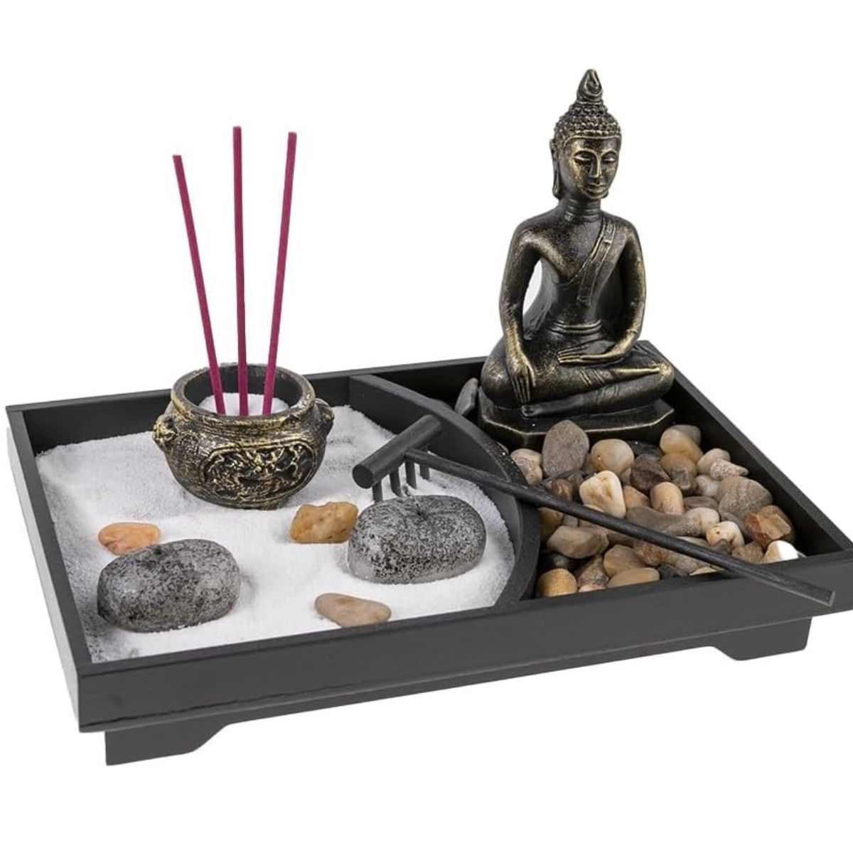 MOVI - Mini Jardín con Buda Decorativo