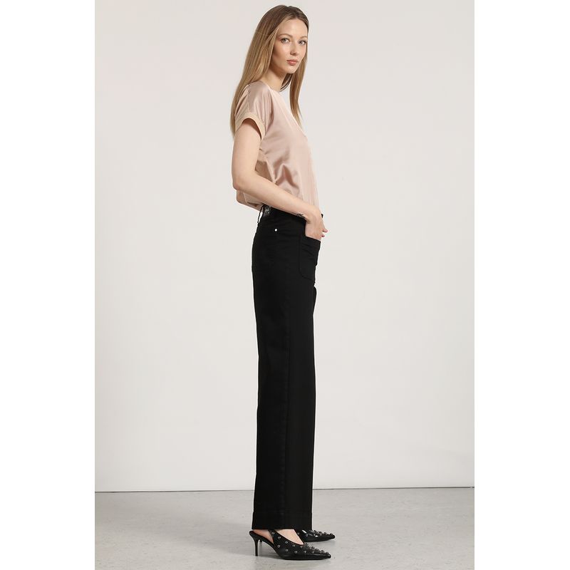 LIOLA - Jeans palazzo Liola mujer negro