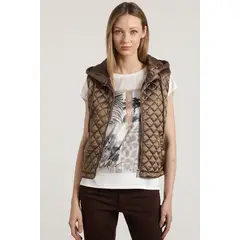 LIOLA - Parka con capuchón mujer café