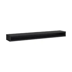 FMFURNITURE - Panel Tv 75 80X15X296 Cm Negro