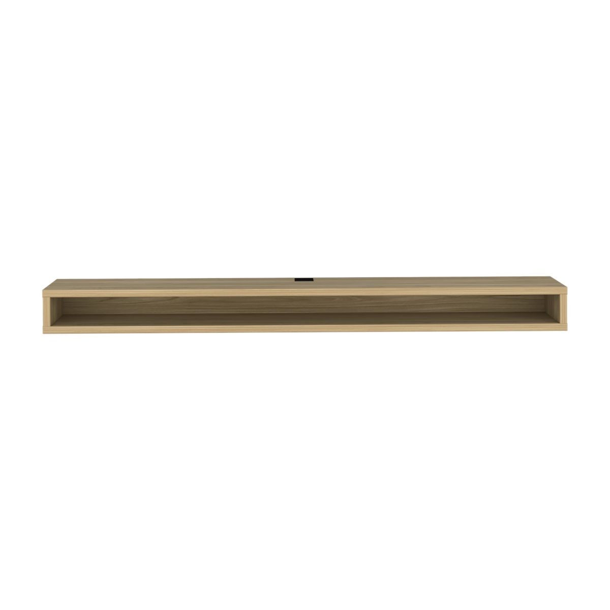 FMFURNITURE - Panel Tv 75 80X15X296 Cm Café Claro