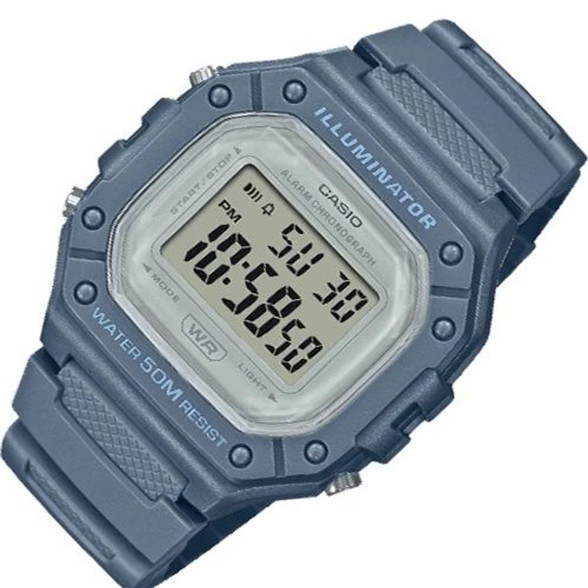 CASIO - Reloj Mujer Casio W-218hc-2avdf