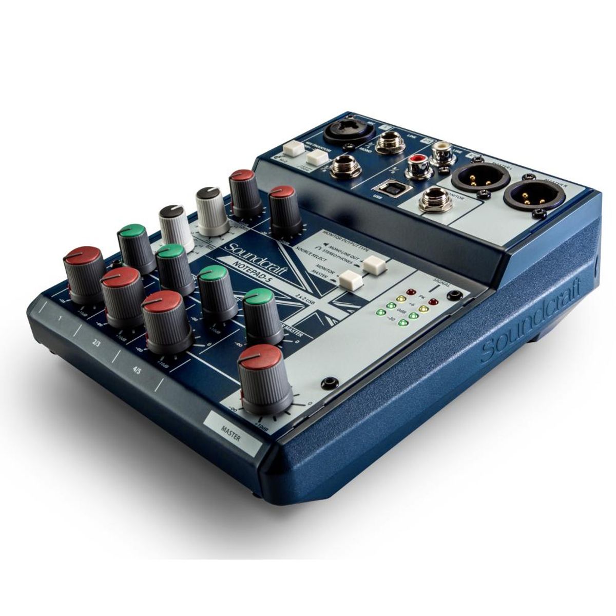 SOUNDCRAFT - Mixer Analogo Soundcraft Notepad-5 - Azul