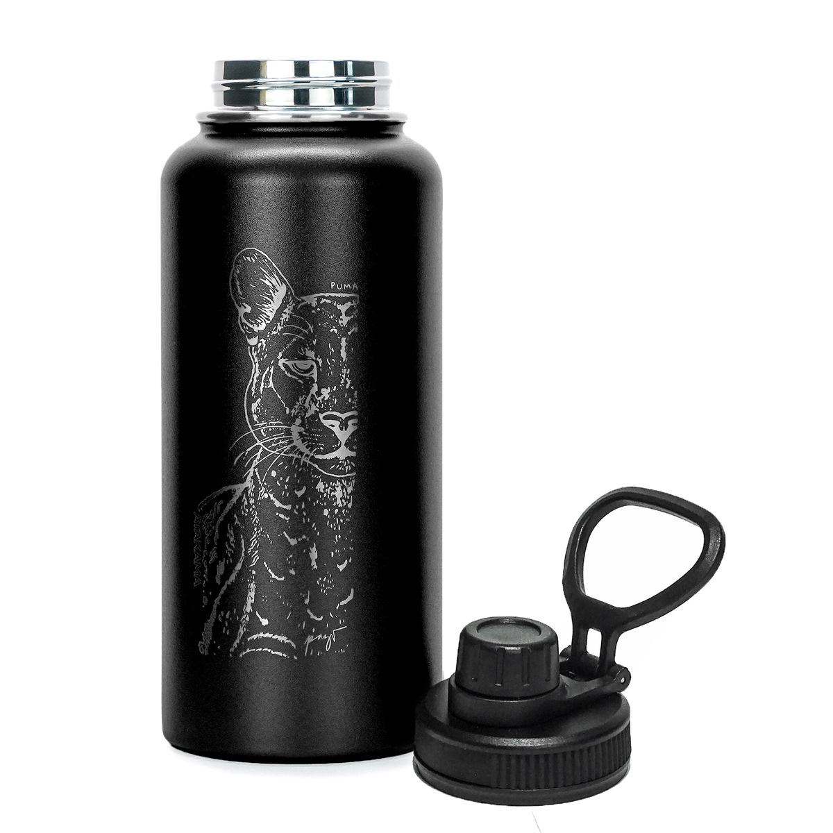 ATAKAMA OUTDOOR - Termo Botella Agua 960 ML Negra Atakama Outdoor - Puma