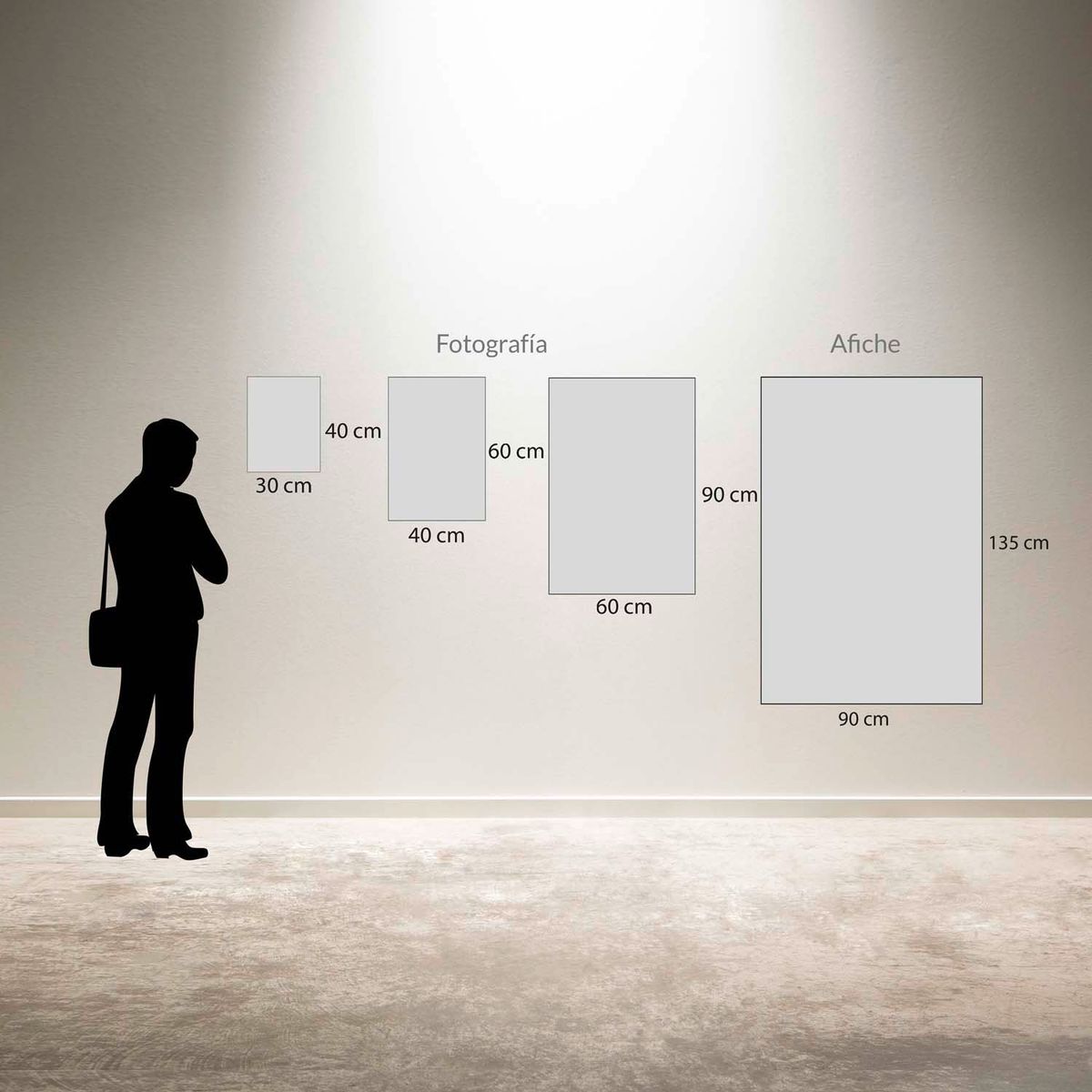 SEBASTIÃN MEJIA - Troncos Madera Negro 60x40