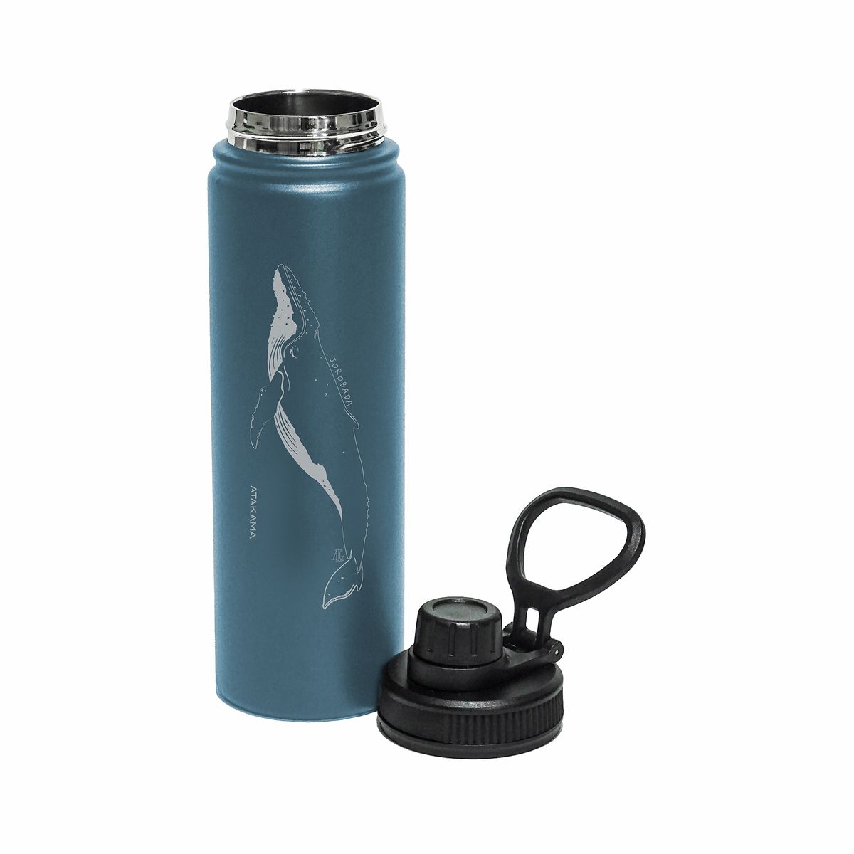 ATAKAMA OUTDOOR - Termo Botella Agua 690 ML Atakama Outdoor - Ballena Jorobada