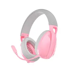 FANTECH - Audífonos Gamer Tamago Whg01 Pink Inalámbrico Color Rosado