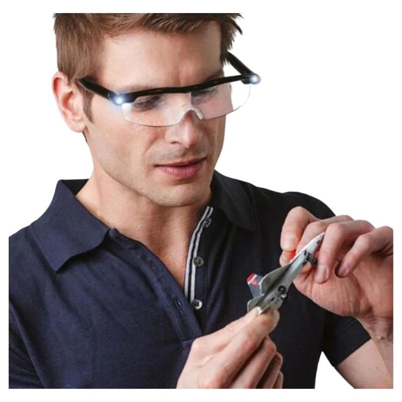 GENERICO - Lentes UNISEX Lupa Luz Led Anti Luz Azul 160% Na89