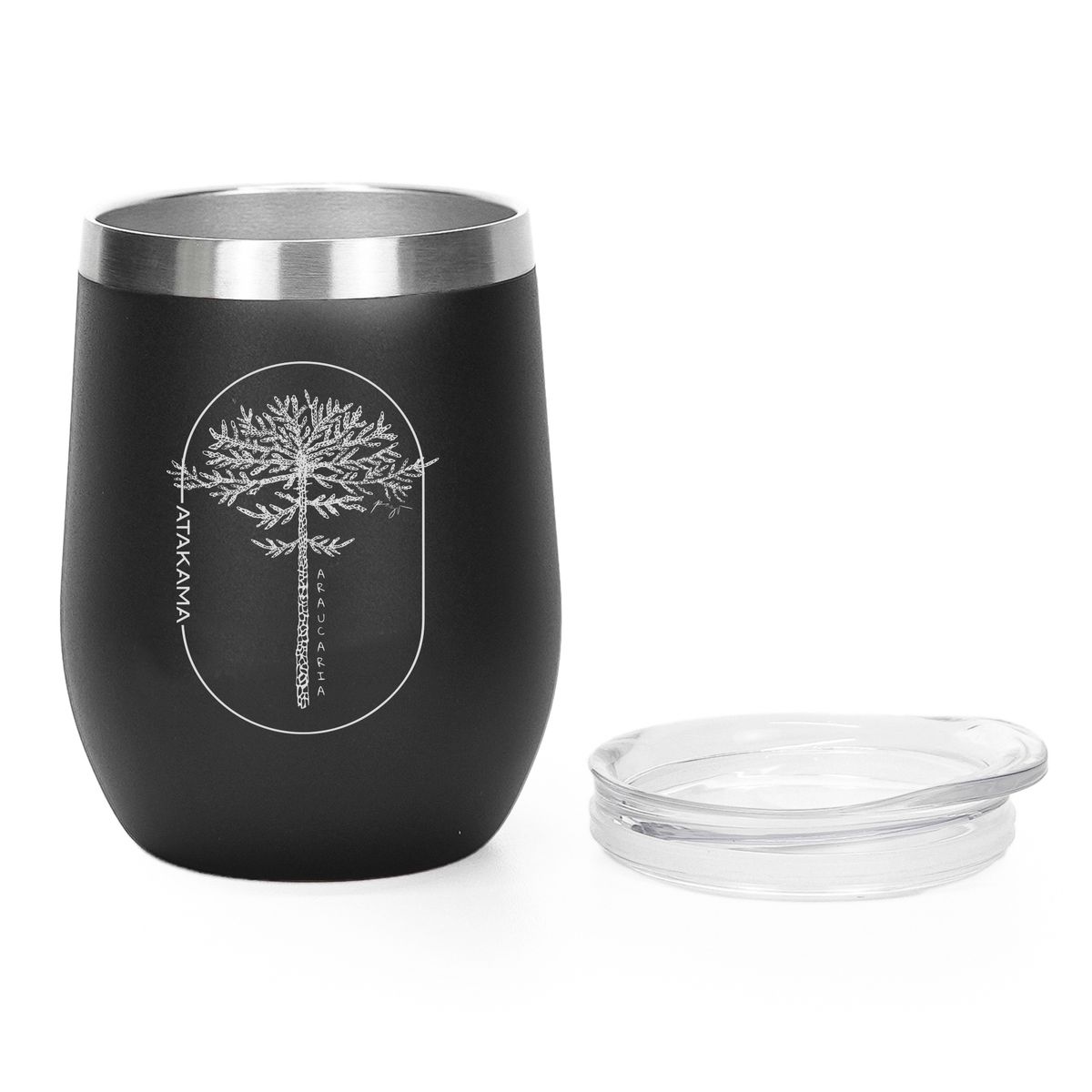 ATAKAMA OUTDOOR - Vaso Térmico 350 Ml Negra Araucaria Atakama Outdoor