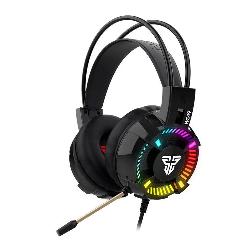 FANTECH - Audífonos Gamer Fantech Rgb Hg19 Iris Color Negro