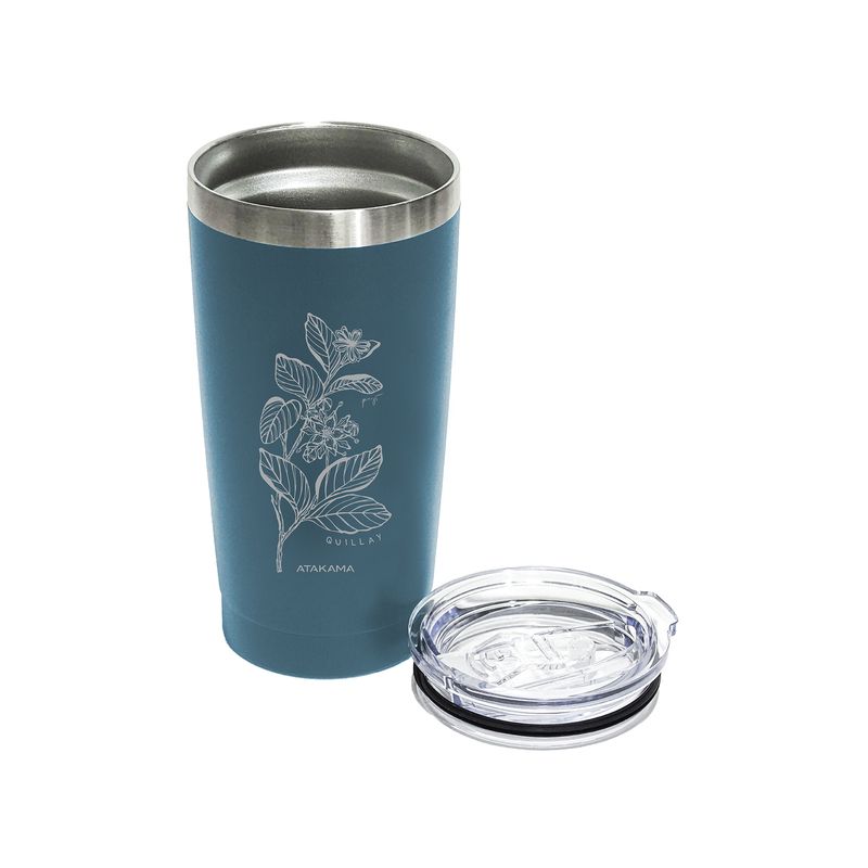 ATAKAMA OUTDOOR - Vaso Térmico 530 Ml Azul Quillay Atakama Outdoor