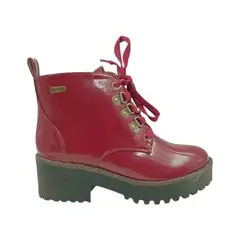 HERIEL - Botín Burdeos Charol Mujer