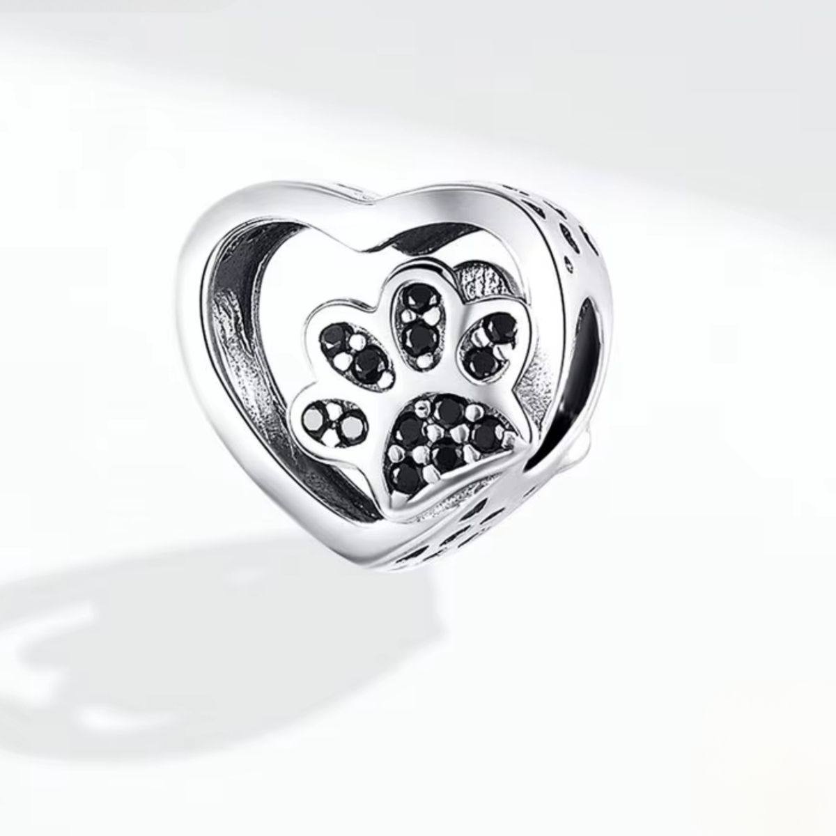 LK LUKSO - Charm Huella Perrito en Plata 925