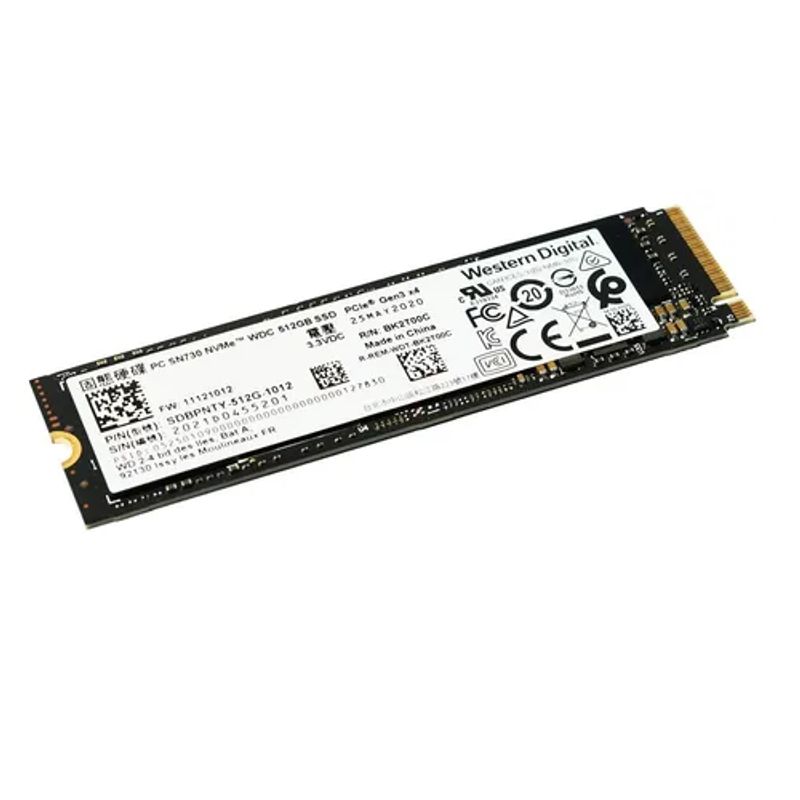 WESTERN DIGITAL - Disco Ssd Western Digital Sn730 512gb-3400mbps-laptop