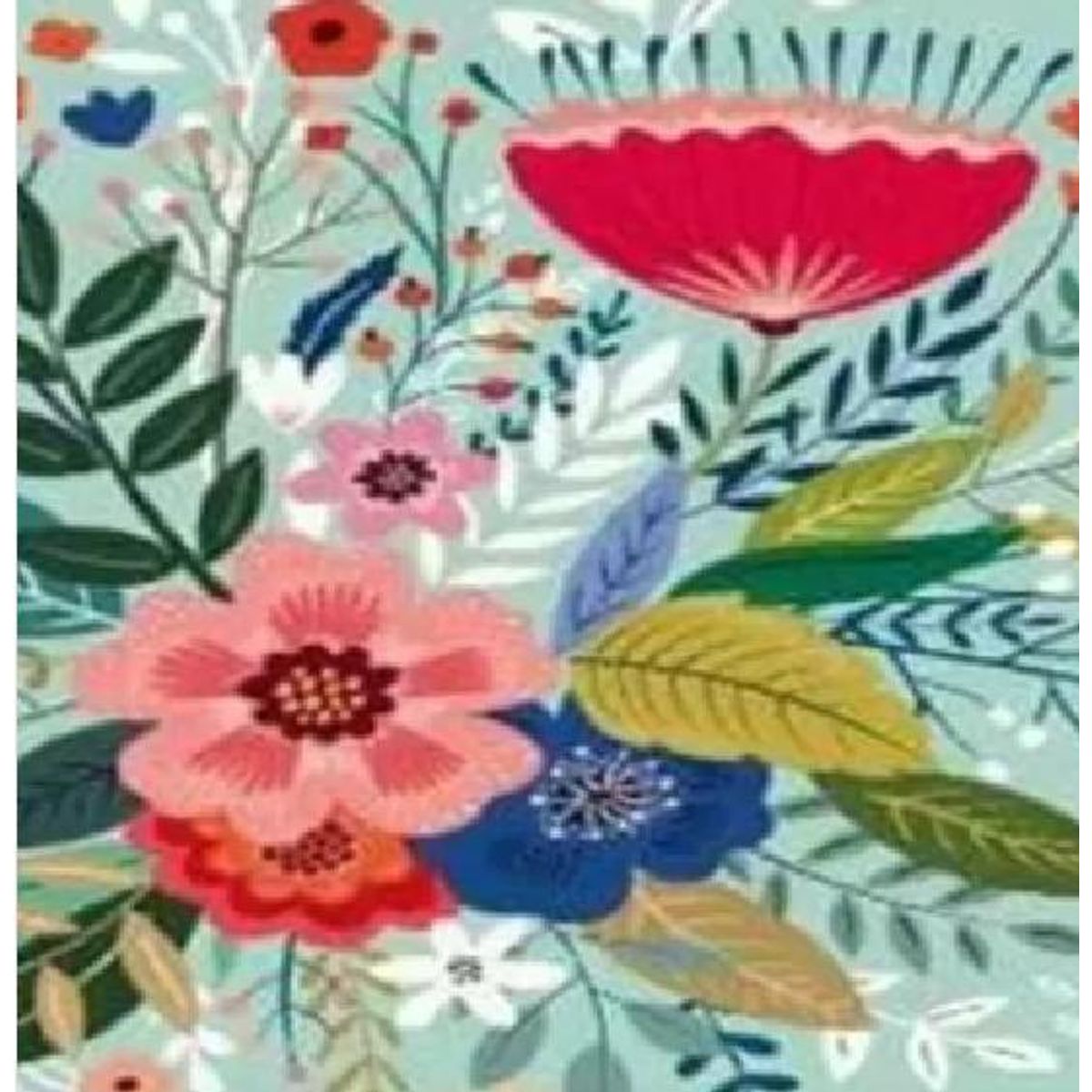 GENERICO - Alfombra Redonda 120 cm Quilín de LinoAlgodón Agua