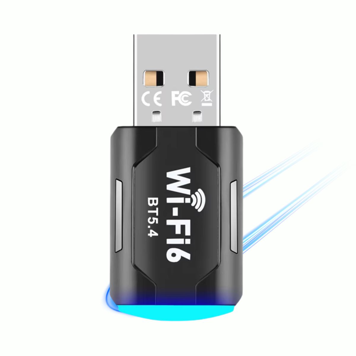 GENERICO - Adaptador Wifi Bluetooth Usb 5g 5ghz 900 Mbps Tarjeta Antena