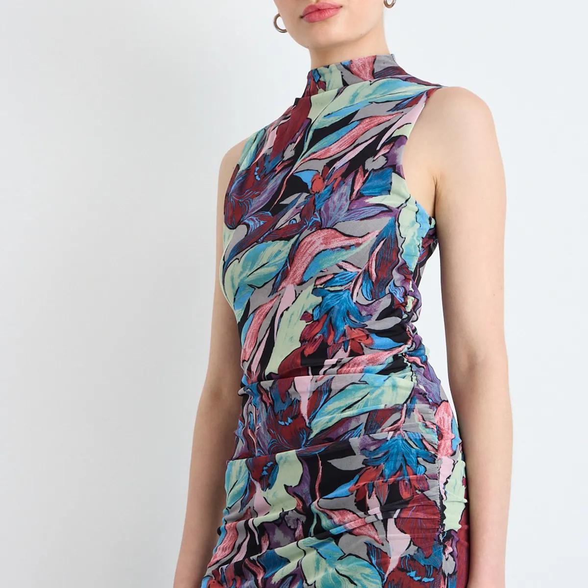 IO - Vestido Largo Mujer Negro IO