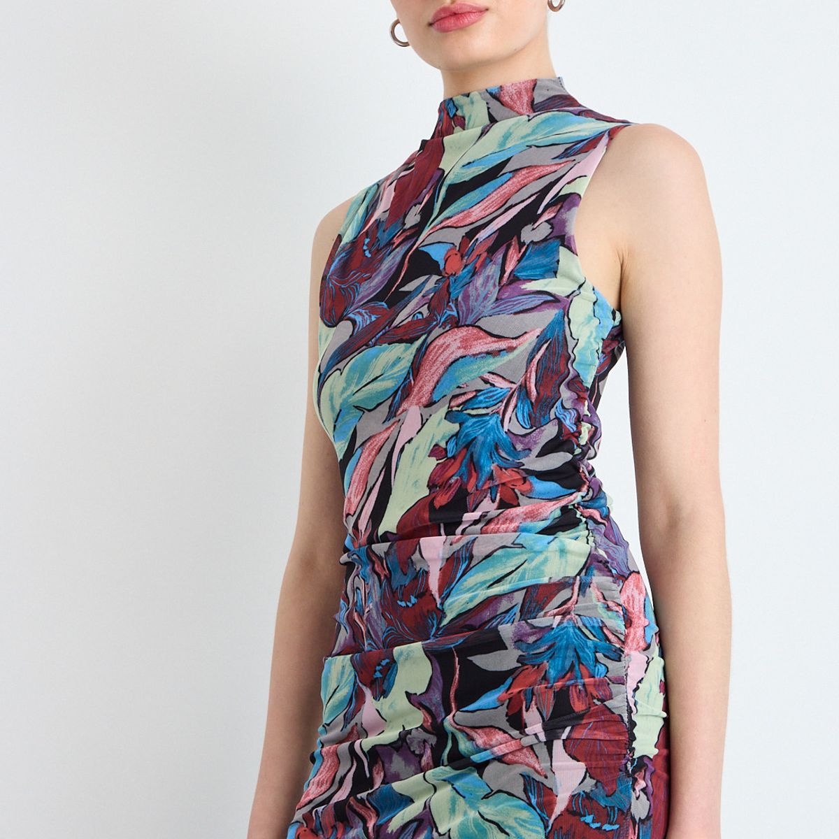 IO - Vestido Largo Mujer Negro IO