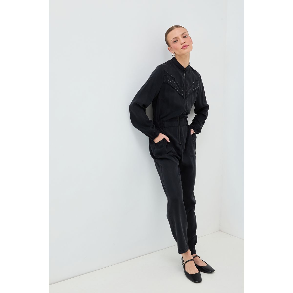 IO - Enterito Largo Negro Mujer Io