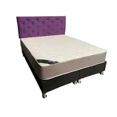 MUEBLES HVM - Cama 2 plaza Modelo Botone