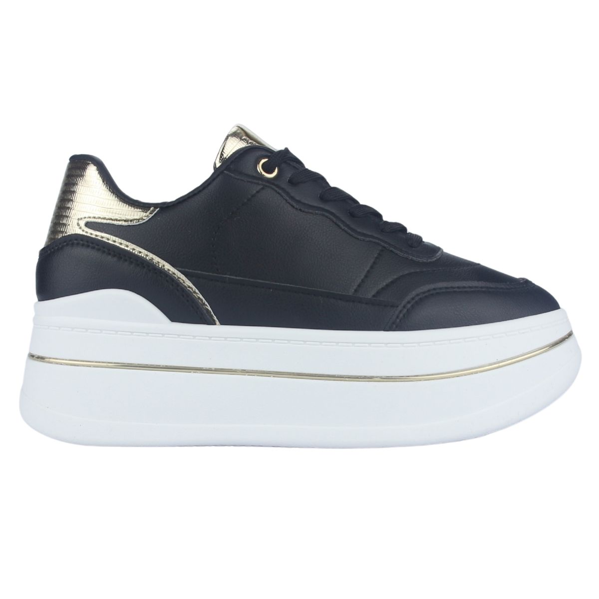 CHALADA - Zapatilla Mujer Negro Urbano Chalada Valky-1