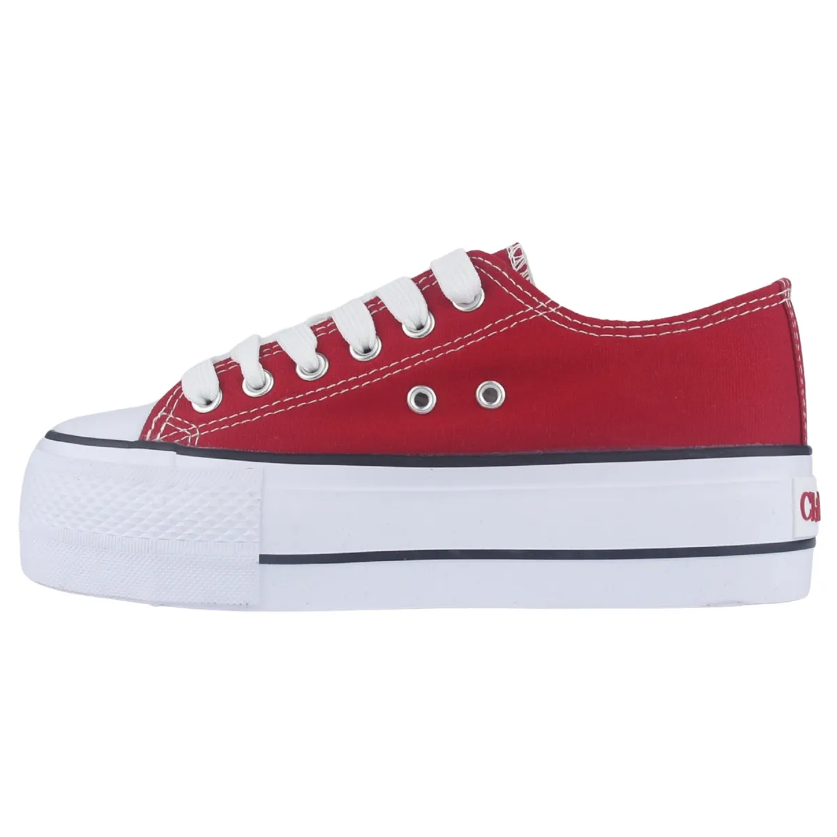 CHALADA - Zapatilla Mujer Rojo Urbano Chalada Cruni-1