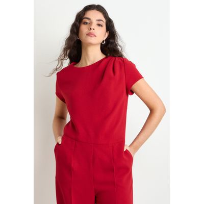 Imagen 2 del producto Enterito Largo Mujer Rojo