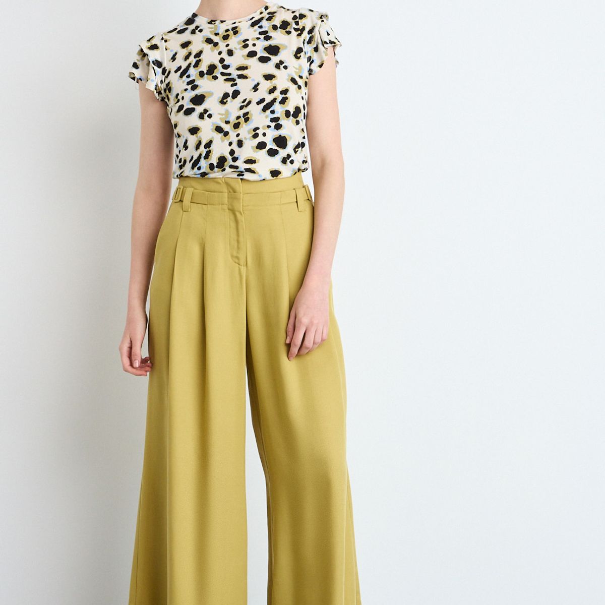 IO - Pantalon Mujer Amarillo IO