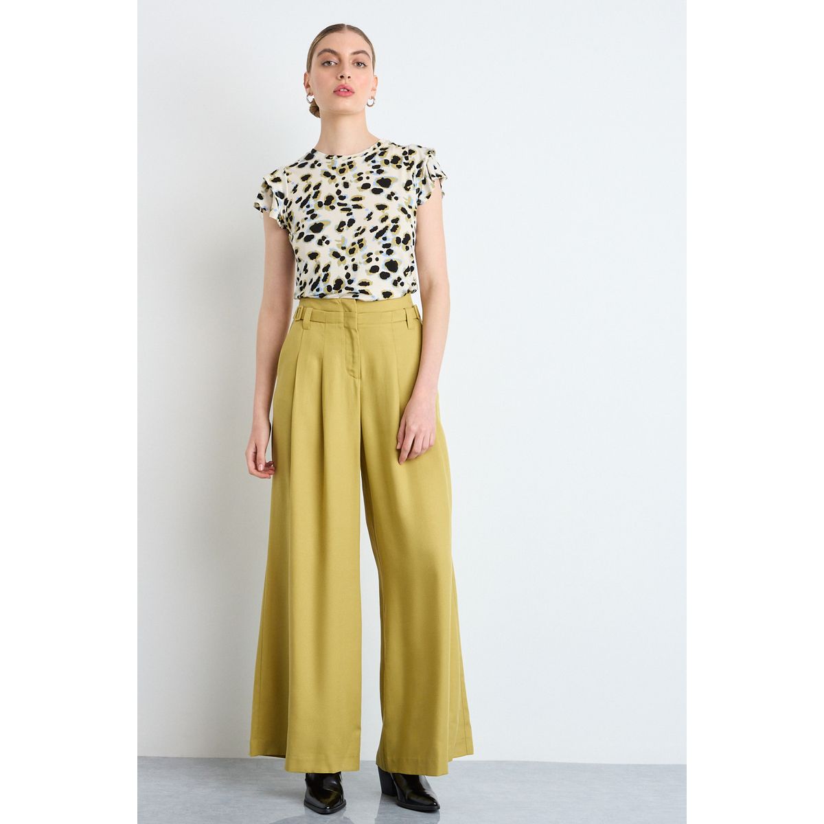 IO - Pantalon Mujer Amarillo IO