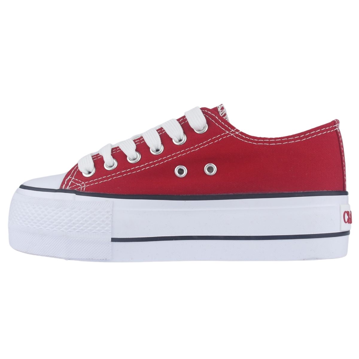 CHALADA - Zapatilla Mujer Rojo Urbano Chalada Cruni-1