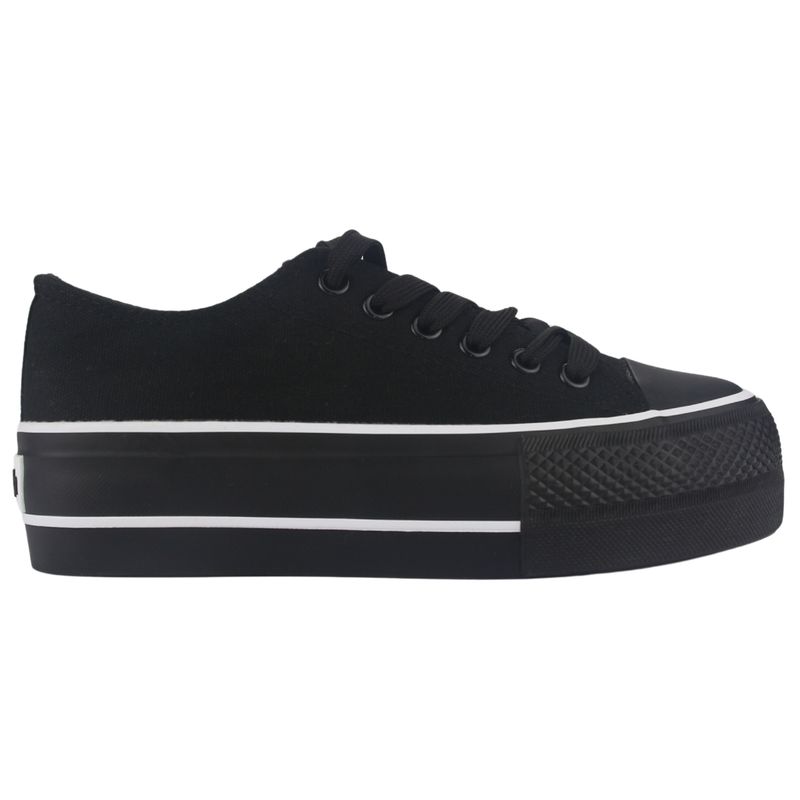 CHALADA - Zapatilla Mujer Negro Urbano Chalada Cruni-1