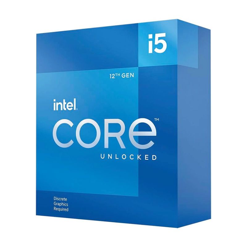 INTEL - Procesador Intel Core i5-12600KF, LGA1700, up 4.9 GHz, 20MB