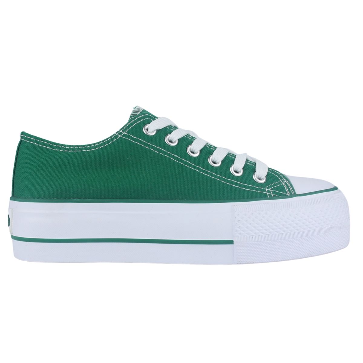 CHALADA - Zapatilla Mujer Verde Urbano Chalada Cruni-1