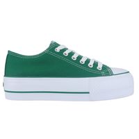 Zapatilla Mujer Verde Urbano Cruni-1