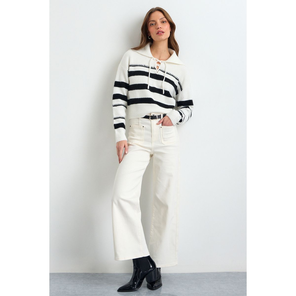 IO - Jeans Mujer Crudo Io