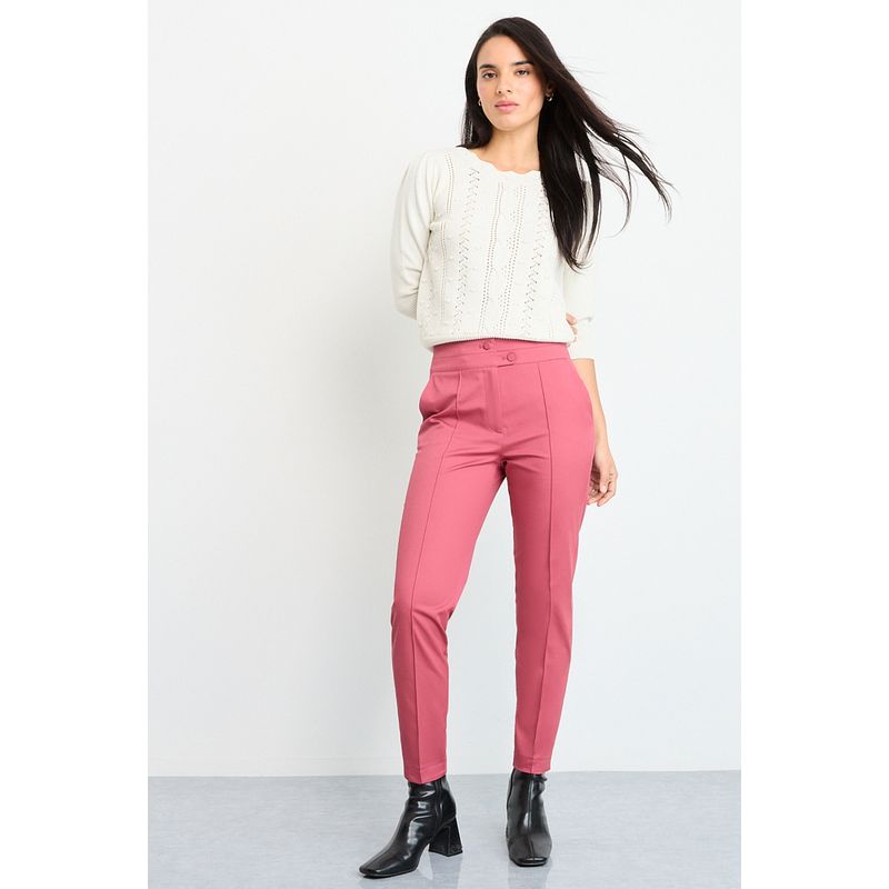 IO - Pantalon Mujer Rosa IO