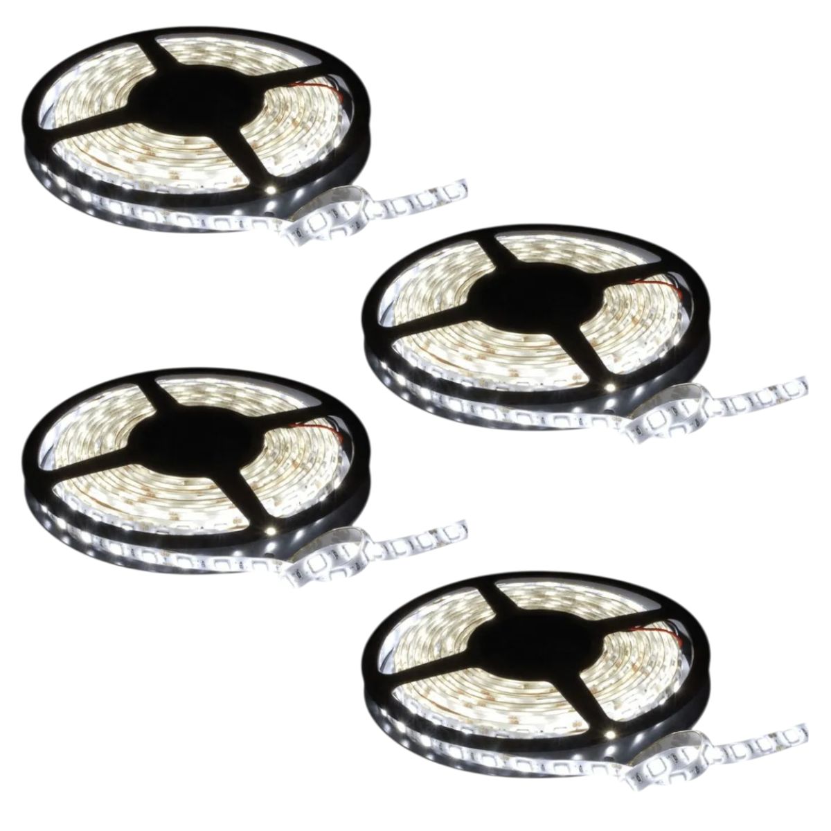4 Cintas Led 12V 4040 7W IP20 60Led/m 5mt Luz Fría, marca GENERICO - Foto Principal