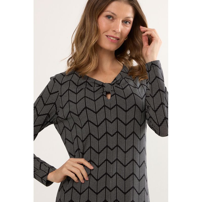 MA GRIFFE - Vestido Largo Mujer Negro Magriffe