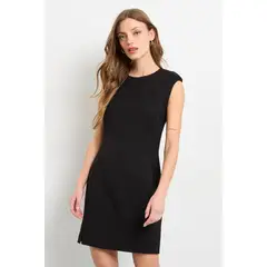 IO - Vestido Corto Mujer Negro