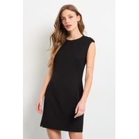 Vestido Corto Mujer Negro