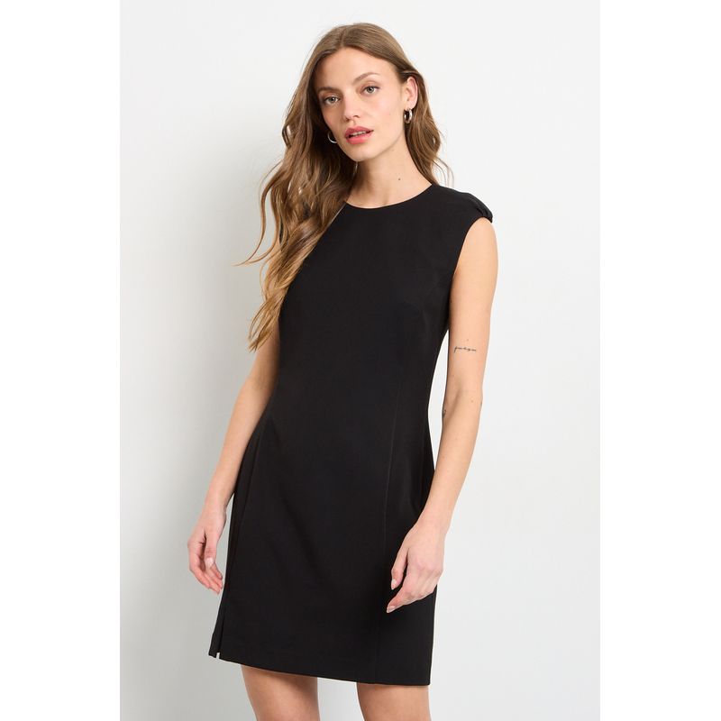 IO - Vestido Corto Mujer Negro IO