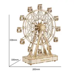 ROBOTIME - Ferris Wheel Miniatura Puzzle 3d