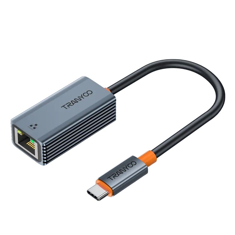 GENERICO - Adaptador Tipo-C a RJ45 LAN Gigabit Ethernet 1000mbps HB10-C