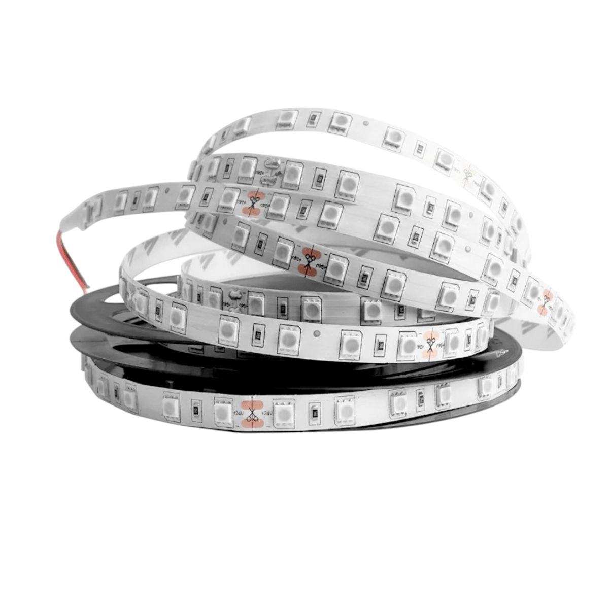 4 Cintas Led 12V 4040 7W IP20 60Led/m 5mt Luz Verde, marca GENERICO - Foto 2