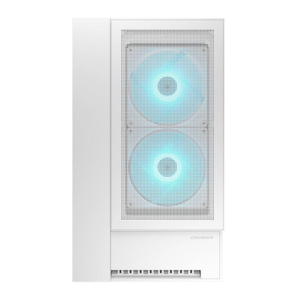 COUGAR - Gabinete Gamer Cougar OMNYX WHITE 4 ventiladores 160 mm ARGB incluidos