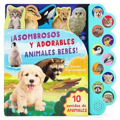 COTTAGE DOOR PRESS - Libro Sonoro 10 Sonidos De Asombrosos Animales