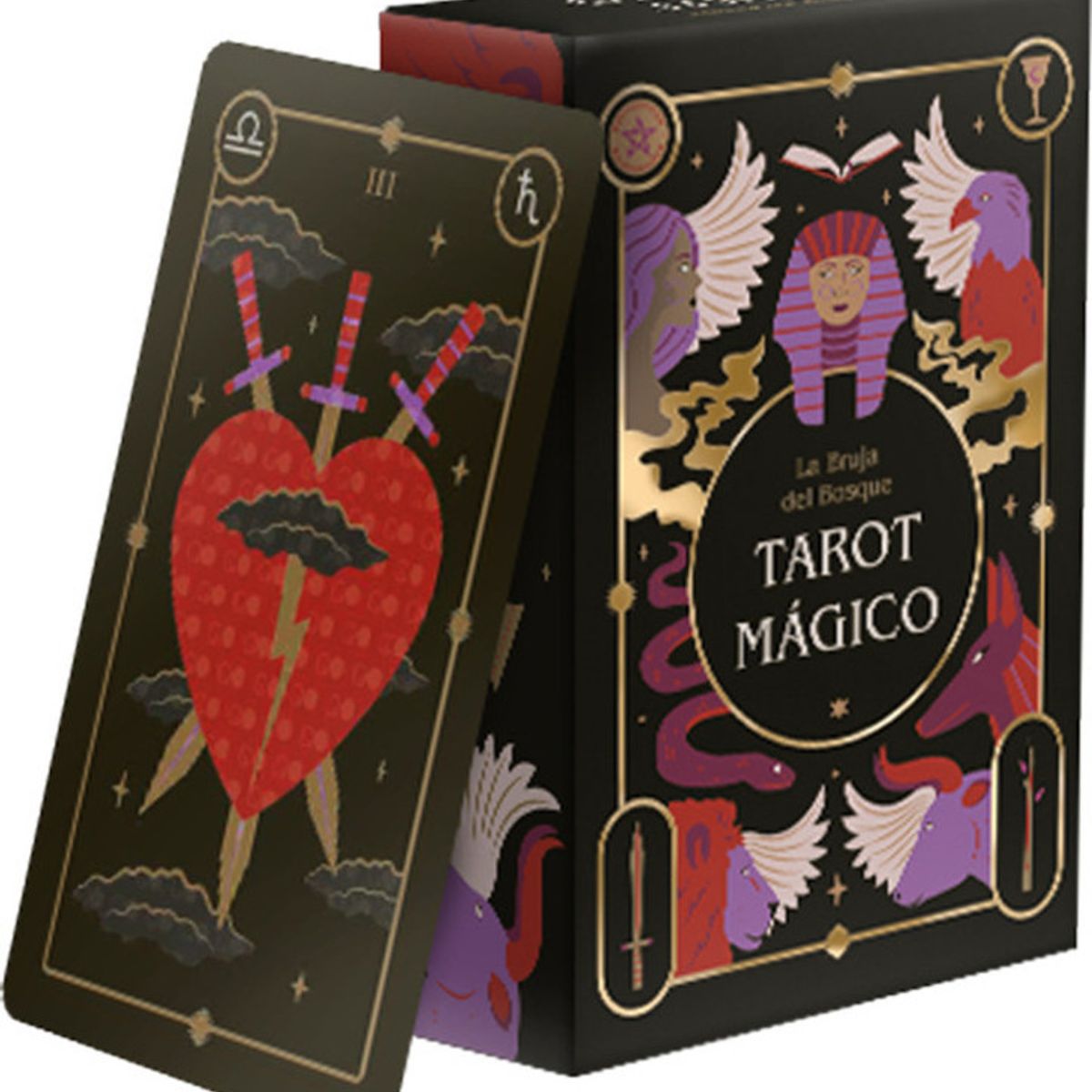 CONTRAPUNTO - Libro Tarot mágico. 78 cartas y guía - Lindsay Squire